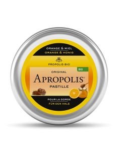 Pastilles pour la gorge propolis - miel - orange, 40 g